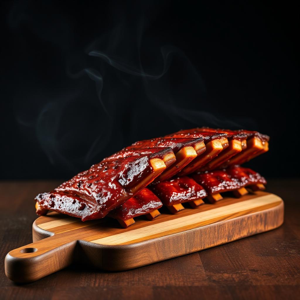 Costela defumada no estilo American BBQ servida no Hawks, em Ouro Fino - MG